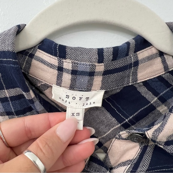 Joie Plaid Button Down Shirt - Picture 3 of 7